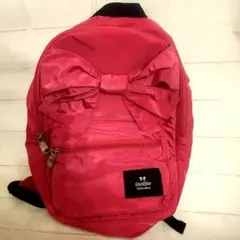 BeBe リボン ピンク リュック