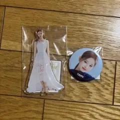 TWICE TZUYU アクリルスタンド バッジ セット 新品未使用