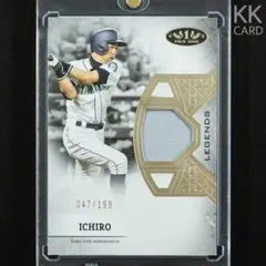 199枚限定 Topps Tier One イチロー 実使用ジャージーカード