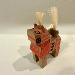 無印　三春駒　郷土玩具のサムネイル