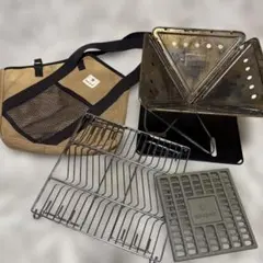 ⭐︎廃盤品⭐︎スノーピーク 焚火台 Lグリルブリッジ 鋳鉄グリドル