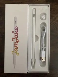 JAMJAKE iPad用タッチペン USB充電ケーブル付き