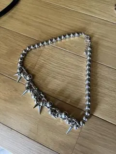 Spike Choker Necklace y2k グランジ 古着 kn2-1 - メルカリ