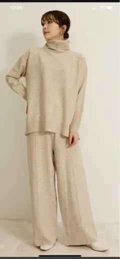 ニット セットアップ