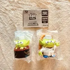 2種 トイ・ストーリー30周年 エイリアン寿司シェフ フィギュアコレクション2