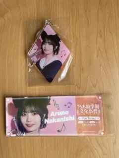 乃木坂46 乃木恋 ペアチケット風ステッカー&お揃いキーホルダー 五百城