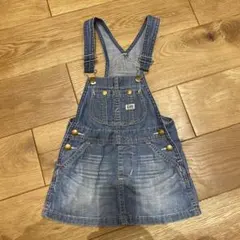 Lee オーバーオール　ジャンパースカート　90