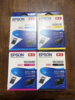 未使用新品】純正EPSON IB09CL4A インクカートリッジ 4色パック - メルカリ