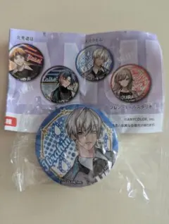 にじさんじ　イブラヒム　缶バッジ　くら寿司