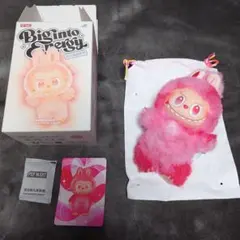 【正規品】POPMART ラブブ BigintoEnergy LOVE ピンク赤