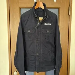 HOLLISTER ホリスター　ネイビー　ミリタリージャケット M