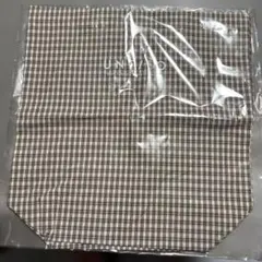 UNF/LO オンワードチェック柄トートバッグ
