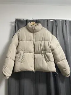 THROW by SLY STAND OVER PADDING COATベージュ - メルカリ