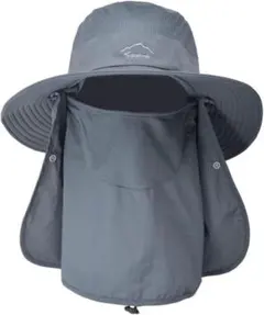 サファリハット 帽子 吸湿速乾 UVカット 花粉 日焼け防止 アウトドア