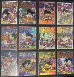 現品限り ドラゴンボール 少年ジャンプカード43枚フルコンプ+おまけ