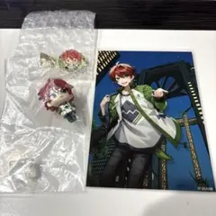 からぴち　じゃぱぱ　メタルヘアクリップ　ならぶんです。　ブロマイド　3点セット