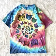 JERZEES ジャージーズ￼ XL 半袖　Tシャツ　グレイトフルデッド￼ 猫のサムネイル