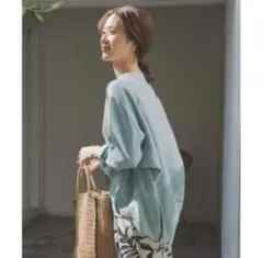 パタリロ様 アーバンリサーチドアーズ　リネンバックタックプルオーバー