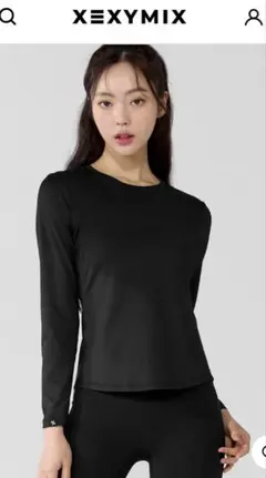 XWFLT04H3 ICE FEATHER 2.0 長袖　黒　サイズM