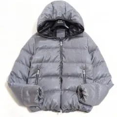 DUVETICA 2XL ウールカシミヤ ダウンジャケット 井川遥 グレー
