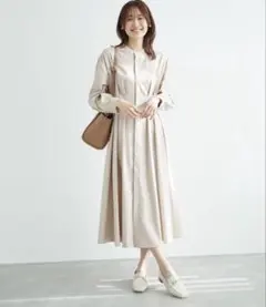 ロペピクニック　ウエストタックワンピース