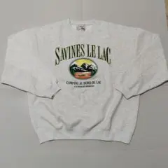 Discoat 裏起毛 刺繍スウェット フリー カレッジロゴ オーバーサイズのサムネイル