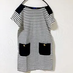 カ*カ様 BLUE LABEL CRESTBRIDGE チュニック　ボータ　白のサムネイル