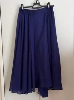 シフォン　ロングフレアスカートのサムネイル