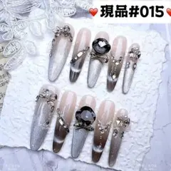 015現品推しネイルチップ付け爪量産型姫ギャルクロムハーツチークy2k痛ネイル