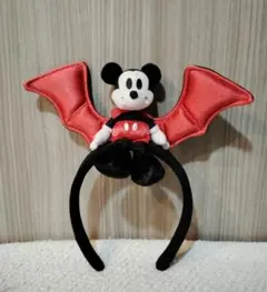 即日発送　ディズニー　ハロウィーン　ヴァンパイア　ミッキー　カチューシャ
