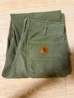 Carhartt 32/32 モスグリーン