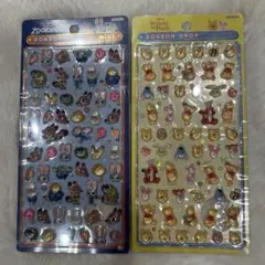 ズートピア プーさん ボンボンドロップシール ミニ