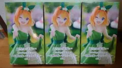 【3個】五等分の花嫁 中野四葉 パステルドレス フィギュア