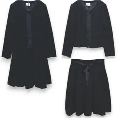 *EMMA JAMES*エマジェイムス ブラックラメ セットアップスーツ