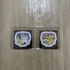 かわいい ポケモンスナック キラキラシール イーブイ ニンフィア ピカチュウ ①