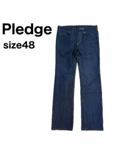 美品 Pledge プレッジ リジット スキニー スリムデニム サイズ48