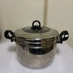 万能鍋 無水鍋 24cm 無水料理 オーブン鍋 耐熱ガラス蓋付き - メルカリ