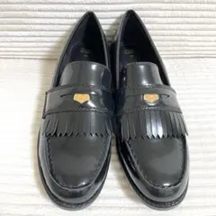 【新品未使用】ZARA ローファー ブラック ペニーローファー サイズ40