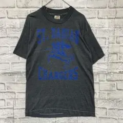 USA製90sヴィンテージTシャツ！シングルステッチグレー古着S 0604