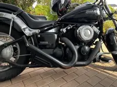 ドラッグスター400 アメリカンドラッガーズ2in1マフラー - メルカリ