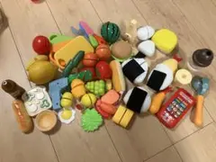 おままごと 食材セット まな板・包丁付き