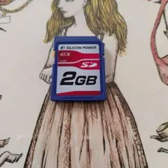 Silicon Power 2GB SDカード 45X