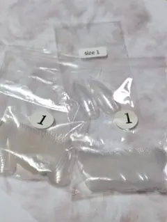 クリアチップ アーモンド 1番ネイルチップ まとめ売り