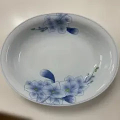 【未使用品】特選　有田焼　花模様の楕円形深皿　大皿　キャンペーン中❗️