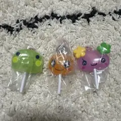 カラフルキャンディチャーム　たまごっち　くちぱっち　めめっち　ふらわっち　3個