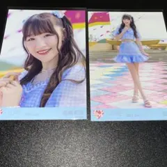 ＝LOVE イコラブ 音嶋莉沙 生写真 ナツマトペ 歌唱衣装 ヨリ ヒキ 2枚