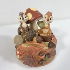 ディズニー ベルメゾン 12ヵ月のオルゴール オブジェ チップとデール