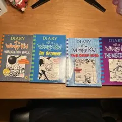 Diary of a Wimpy Kidシリーズ4冊セット