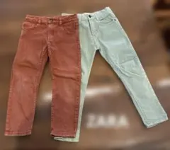 ZARA KIDS デニムスキニーパンツ　110 2本セット