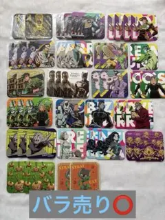 ジョジョ ダイソー クリアステッカーガム スクエアコースター クリアフォトカード